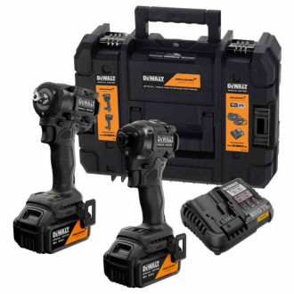 Набір з двох інструментів акумуляторних безщіткових McLaren F1 TEAM SPECIAL EDITION DeWALT DCK2224MP2T-[articul]