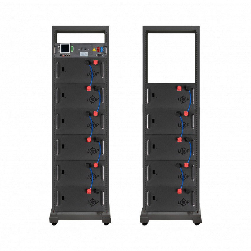 Акумулятор LP LiFePO4 Battery HVM 563,2V 280Ah (157696 Wh) BMS 125А AB Lrack black-