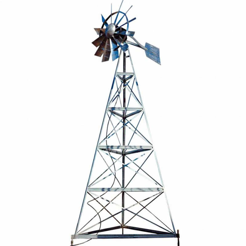 Вітрякова система для аерації води 7,5м з подвійною діафрагмою-30090