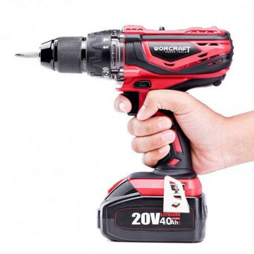 Дриль-шуруповерт акумуляторний WORCRAFT CHD-S20Li-WOR-13001