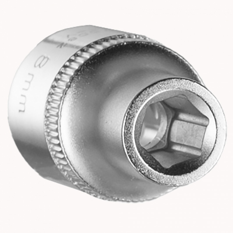 Насадка шестигранна коротка 1/2" 8мм CrV ULTRA (6070082)-6070082