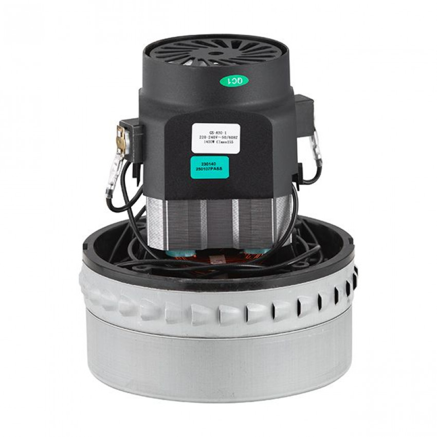 Мотор електричний для пилососа 1.4 кВт, 2 вентилятори (WT-1430) INTERTOOL DT-1041-DT-1041