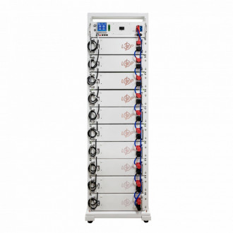 Акумулятор LP LiFePO4 Battery HVM 512V 100Ah (51200 Wh) BMS 125А AB Lrack white-[articul]