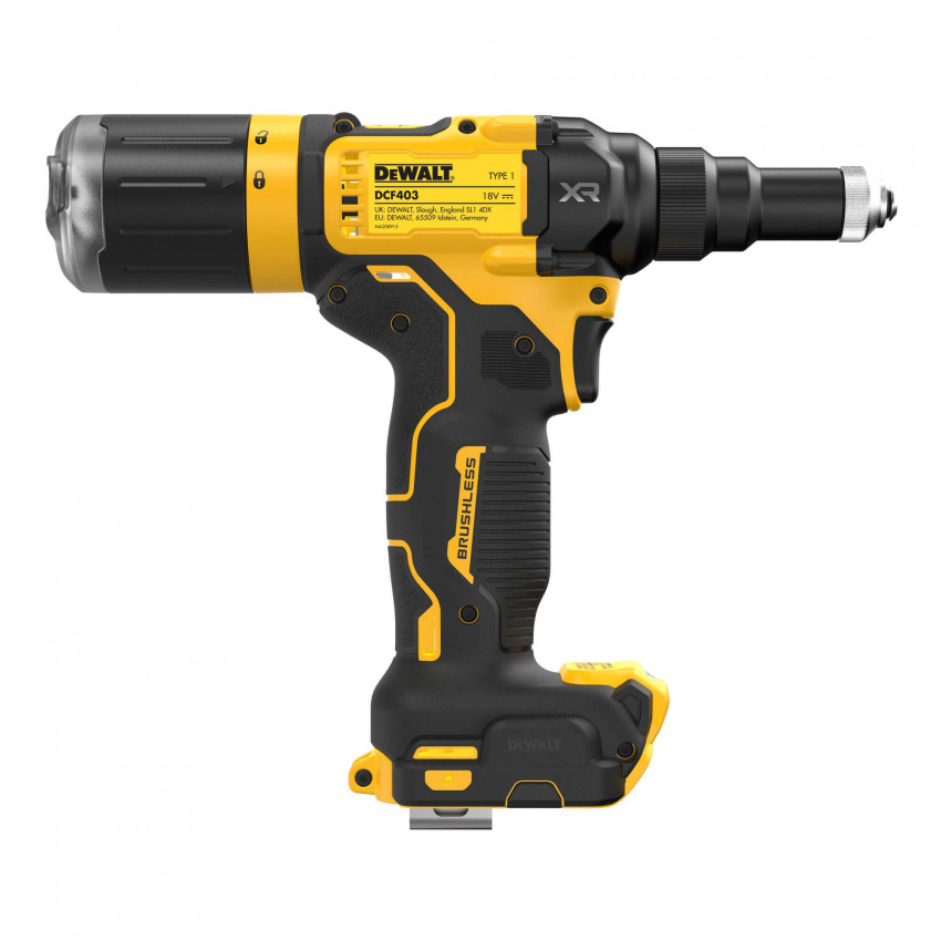 Заклепочник акумуляторний безщітковий DeWALT DCF403NT-DCF403NT