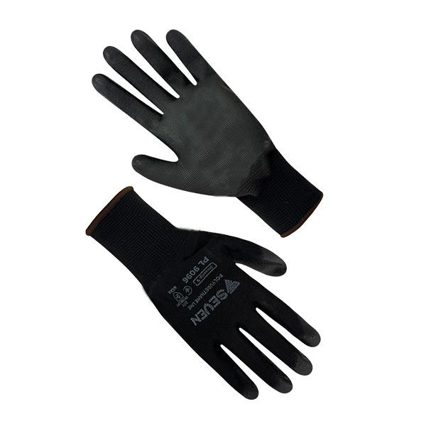 Рукавички робочі комбіновані тканина / біла шкіра "Л" Rtop-EX  Шкіра/тканина (69446)-69446