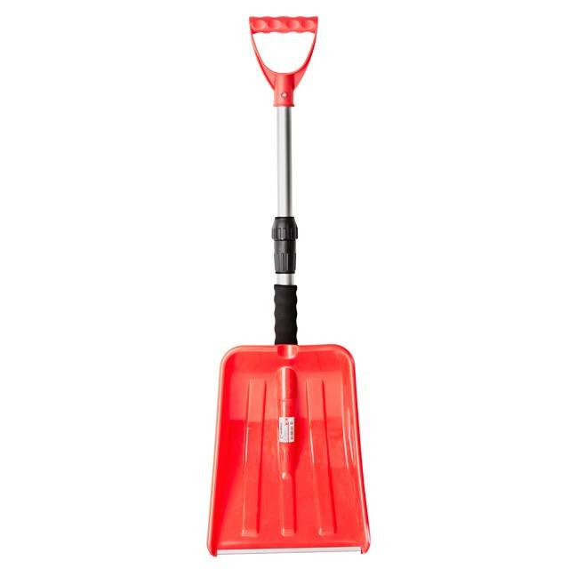 Лопата для снігу автомобільна, телескопічна, 68-87 см INTERTOOL AT-0132-AT-0132