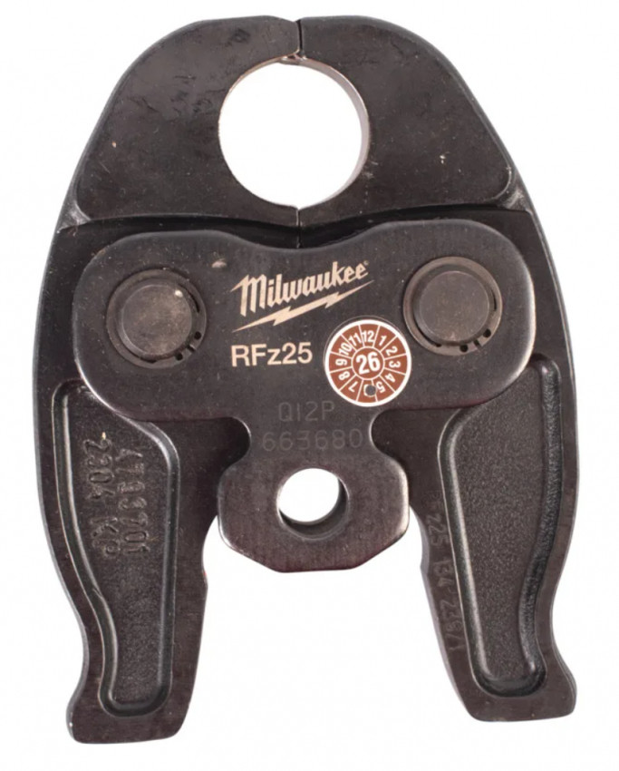 Пресс-кліщі змінні для опресовування труб MILWAUKEE, J12-RFZ 25 (для M12 HPT)-4932493959