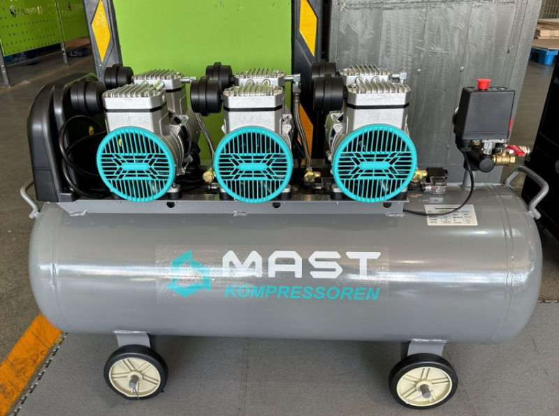 Безмасляний поршневий компресор Mast MOF1680/3x1500-120L-MOF1680/3x1500-120L