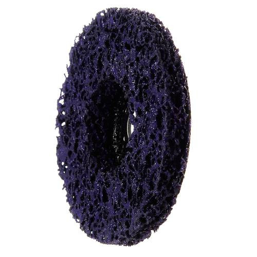 Круг зачисний з нетканого абразиву (корал) Vitals Master Т27 125×22,2 мм чорний м’який-195740