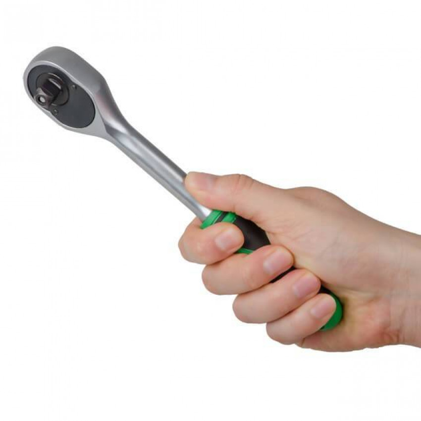 Рукоятка з храповим механізмом на 72 зуба 3/8 " INTERTOOL HT-2125-HT-2125