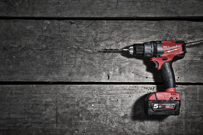 Дриль-шуруповерт акумуляторний MILWAUKEE, M18 FDD2-502X,135Нм (зарядний пристрій, 2 акум.Х 5Ач, HDкейс)-4933464267