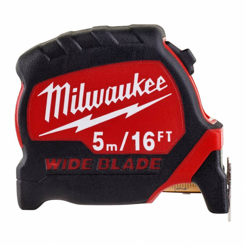 Рулетка метрична MILWAUKEE WIDE BLADE, 8м (33мм)-4932471816