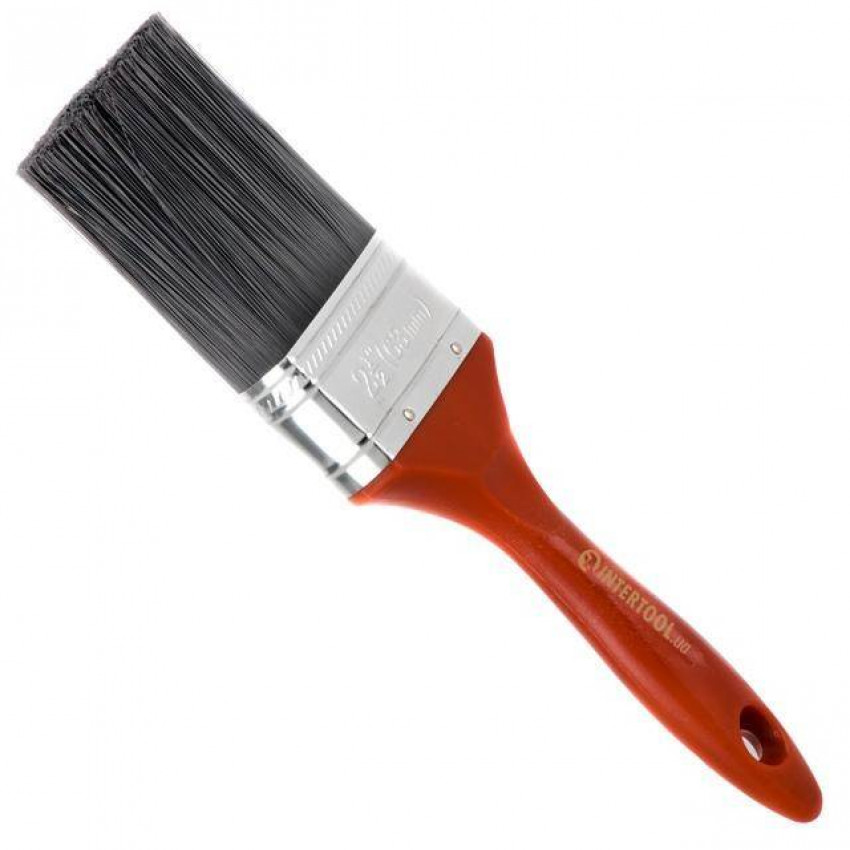 Пензель флейцевий "Лакра", 63*17*70 мм, пластикова ручка INTERTOOL KT-1463-KT-1463