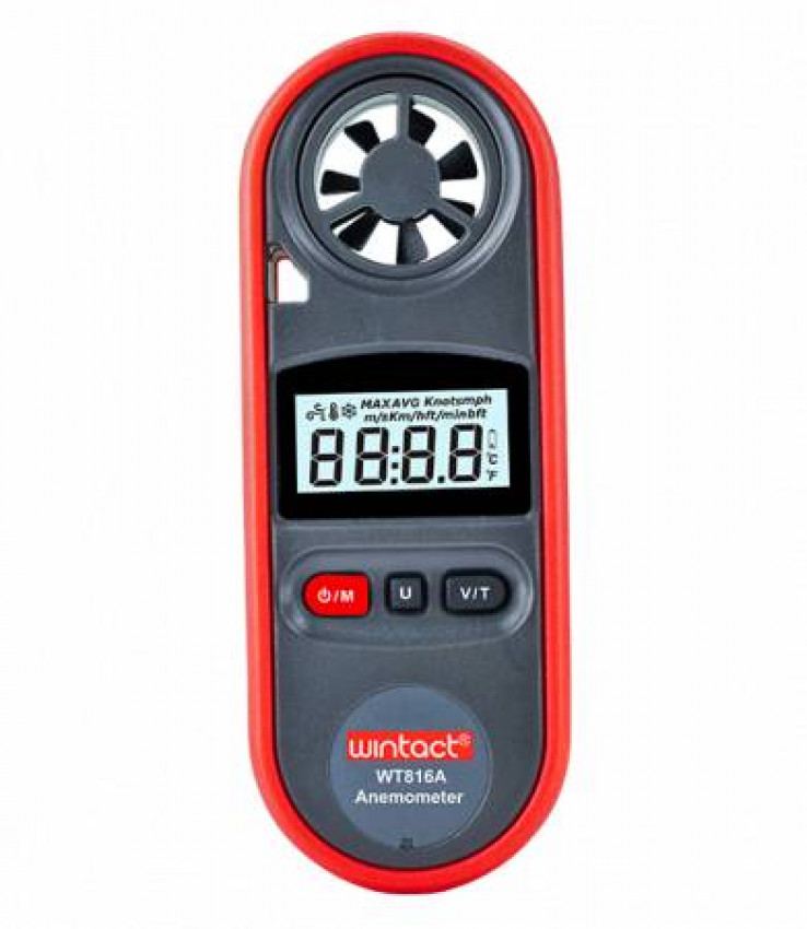 Анемометр 0,7-30 м/с, -10-45 °C WINTACT WT816A-WT816A