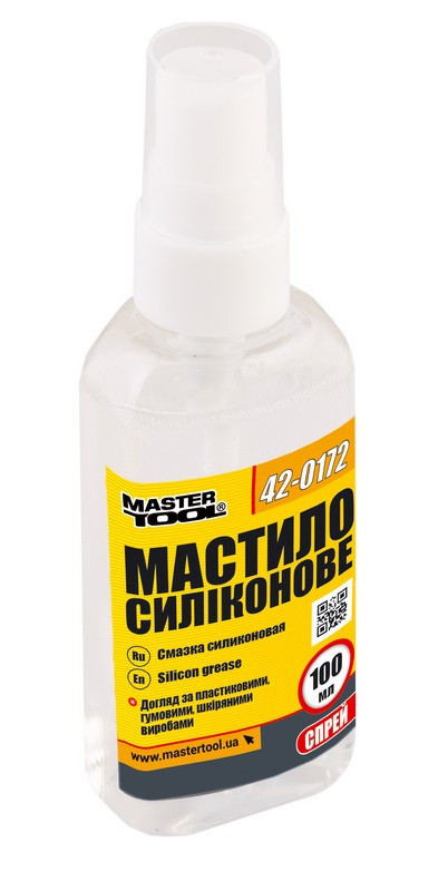 Мастило силіконове MASTERTOOL 100 г спрей 42-0172-42-0172