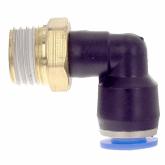 Штуцер цанговий (кутовий) Ø6мм МТ 1/4" Sigma (7027091)-[articul]