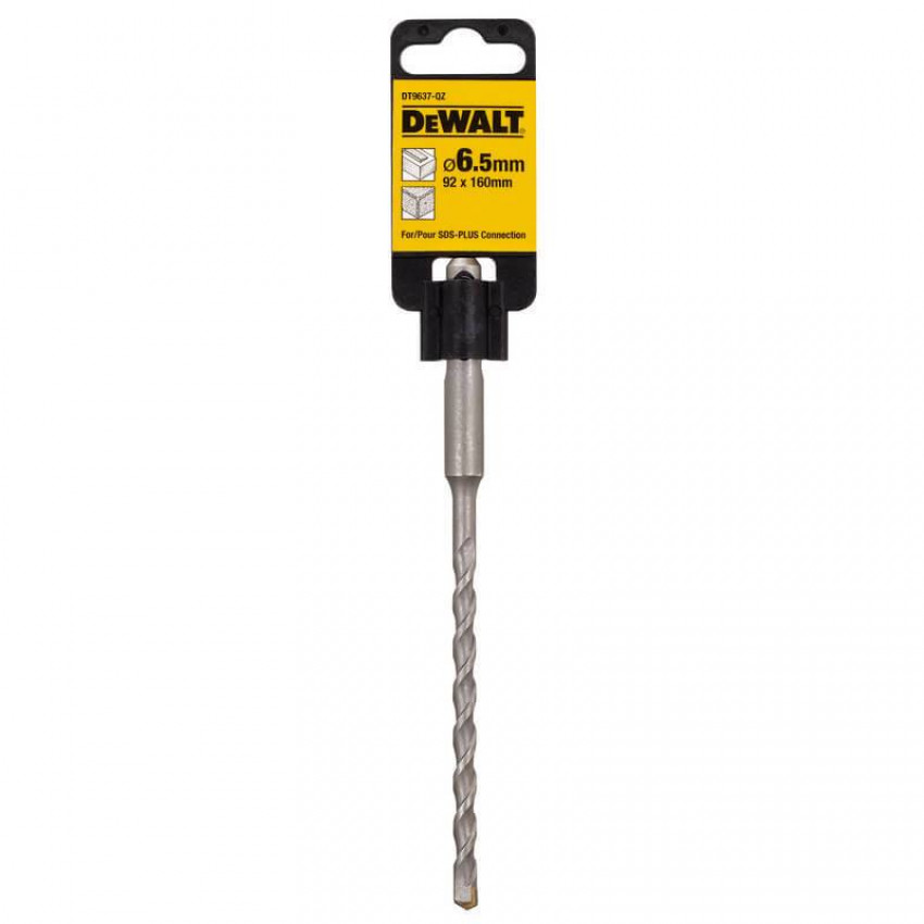 Бур DeWALT "SDS-Plus",  6,5x92x160мм DT9637-DT9637