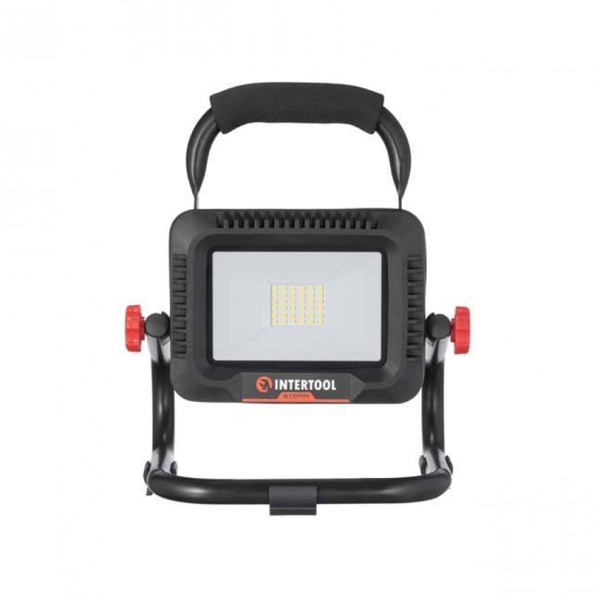 Ліхтар акумуляторний 20 В, LED, 20 Вт, 900/2000 лм, 120°, 6000 K, без ЗП та АКБ INTERTOOL WT-0349-WT-0349