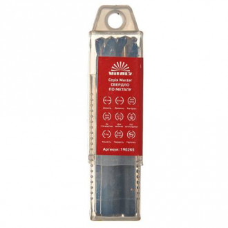 Свердло по металу HSS 4341 10,5 (5 шт.) Vitals Master