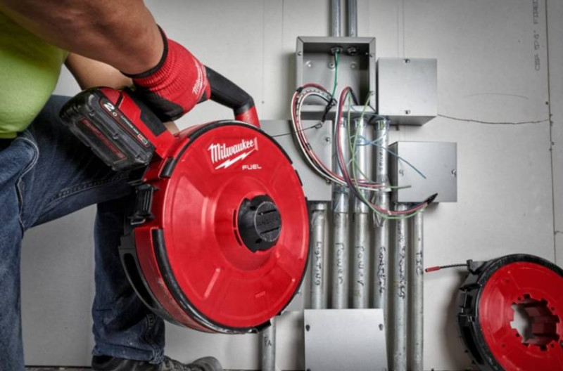 Пристрій для протягування кабелю MILWAUKEE M18 FUEL FPFT-202 36m ST Set 4933471953-4933471953