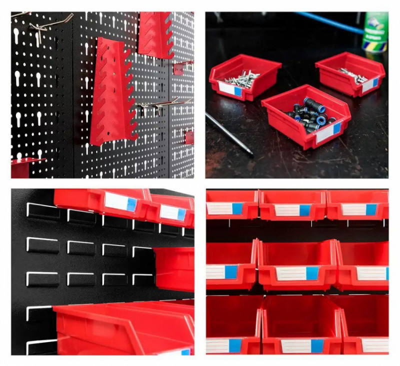 Металевий стелаж для інструментів гаражний REDATS-07-02-63