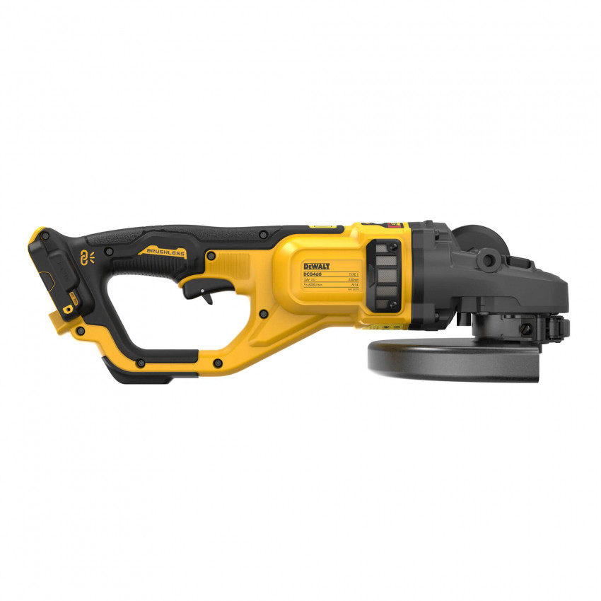 Шліфмашина кутова - болгарка акумуляторна безщіткова DeWALT DCG460NK-DCG460NK