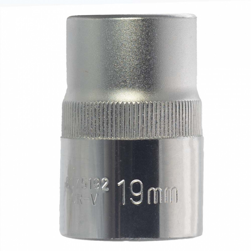 Насадка шестигранна 3/4" 19мм CrV ULTRA (6075192)-6075192
