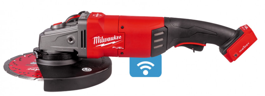 Шліфмашина кутова акумуляторна безщіткова MILWAUKEE 230 мм M18ONEFLAG230XPDB-0-4933478781