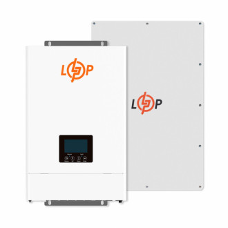 Комплект резервного живлення LogicPower ДБЖ W6000 + літієва (LiFePO4) батарея 5120 Вт/год (37760+37542 100 Ah)-[articul]