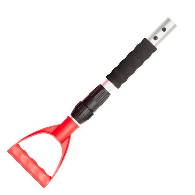 Лопата для снігу автомобільна, телескопічна, 68-87 см INTERTOOL AT-0132-AT-0132