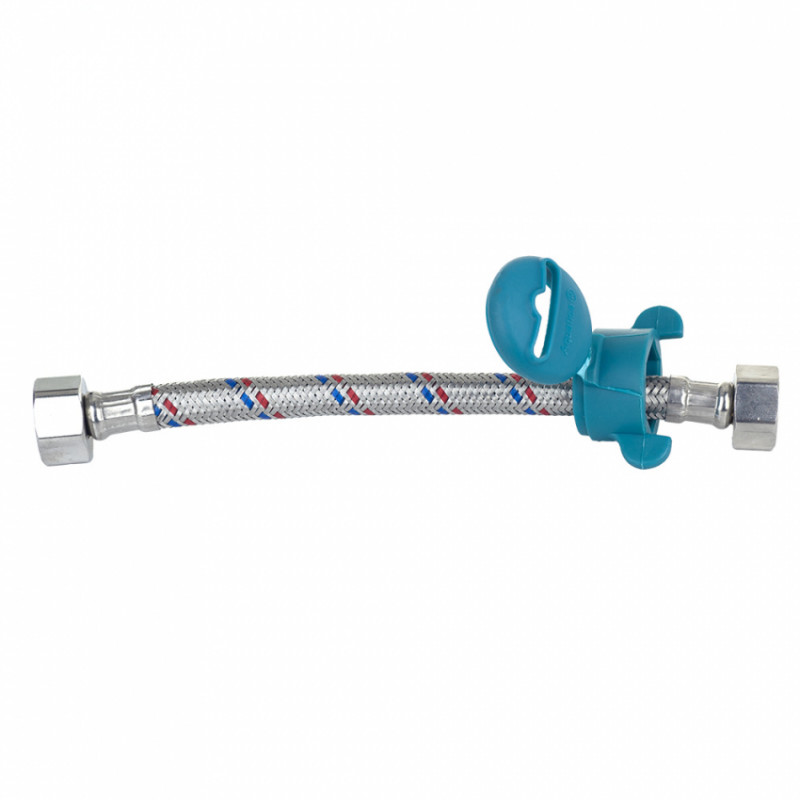 Шланг для води 1/2" ВВ 20см AQUATICA XA-5102 (9790602)-9790602
