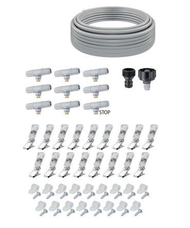 Система охолодження повітря мікротуманом, шланг 12м, 9 форсунок (набір)-907520000