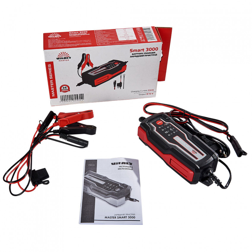 Зарядний пристрій Vitals Master Smart 3000-182531