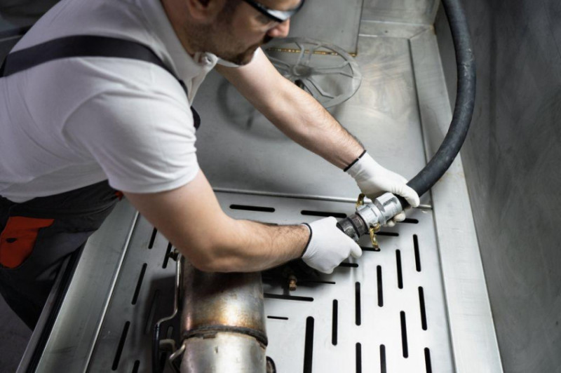 Автоматична мийна установка для сажових фільтрів DPF/FAP та каталізаторів SCR CARMEC DPF GOLD-DPF GOLD