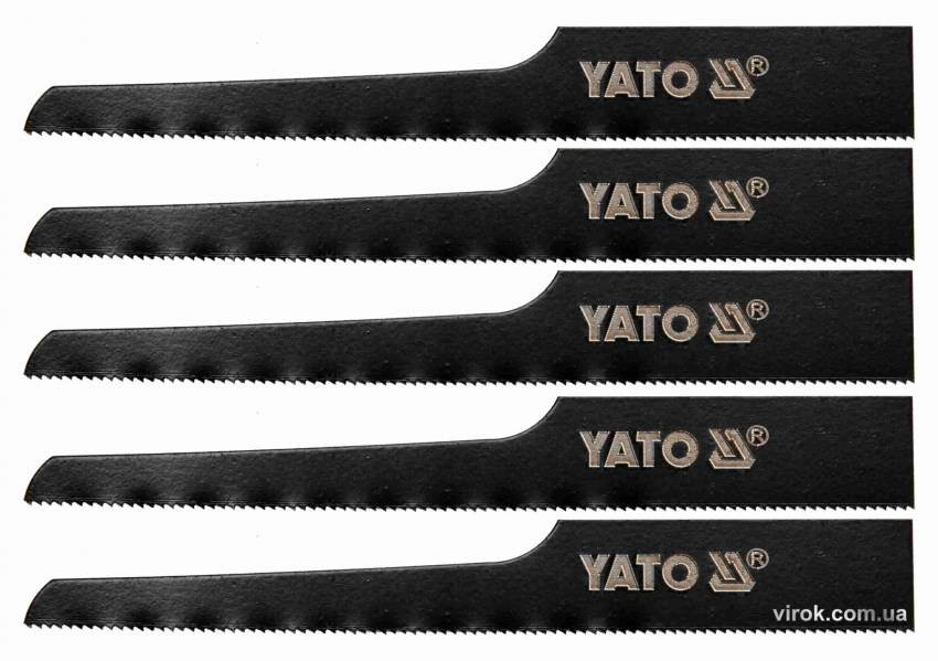 Полотна пневматичної шаблевої пилки YT-09955 YATO : 24 зуби/1", 5 шт-YT-09958