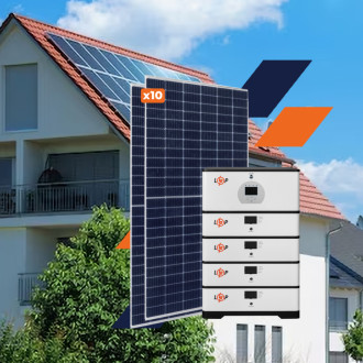 Обладнання для сонячної електростанції (СЕС) Elite 5 kW АКБ 20 kWh LiFePO4 100 Ah-[articul]