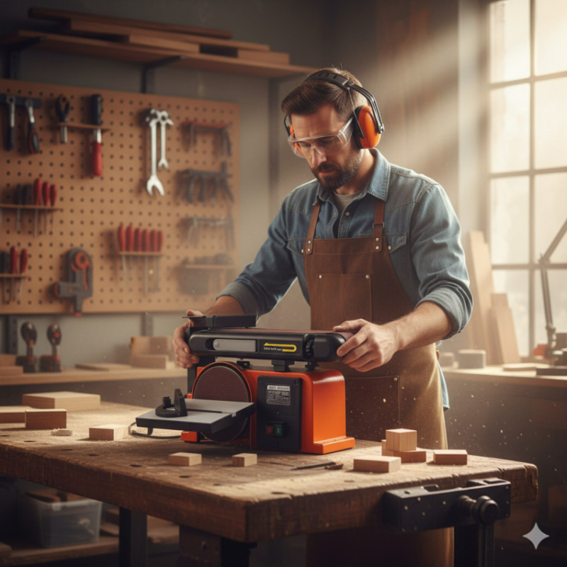 Шліфувальний верстат MM491GL 370Вт-MM491GL