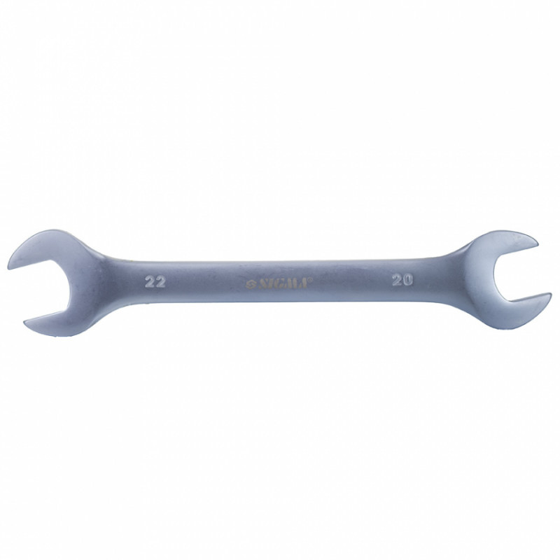 Ключ ріжковий 20*22мм CrV satine Sigma (6025831)-6025831