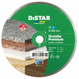 Круг алмазний вiдрiзний 1A1R 350x2,4x10x32 Granite Premium-[articul]