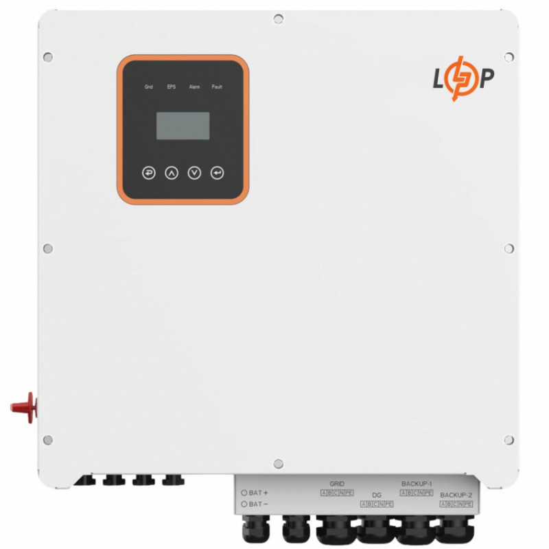 Гібридний трифазний інвертор LP LPW-15KW3-G-HV 40A MPPT 180-850A ON-OFF GRID with WiFi-