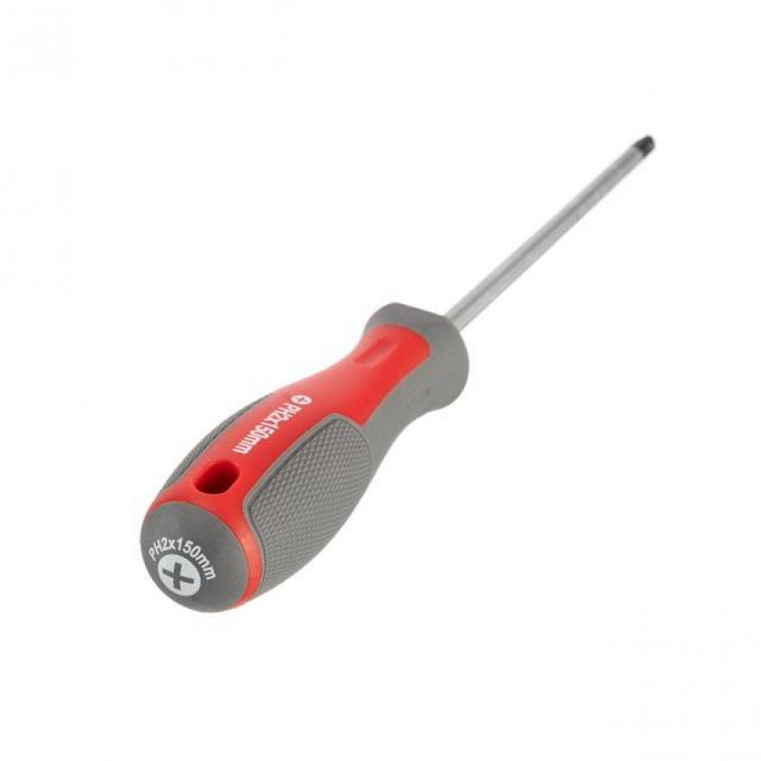 Викруткa PH2 * 150 мм, CR-V INTERTOOL VT-3322-VT-3322