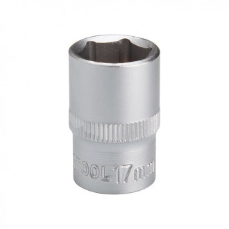 Головка шестигранна 1/2", 17мм*38мм. INTERTOOL ET-2017