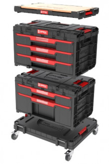 Набір ящиків QBRICK SYSTEM ONE WORKSHOP DRAWERS SET 4 780 x 540 x 650-[articul]