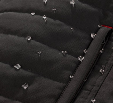 Кутрка-пуховик жіноча з електропідігрівом MILWAUKEE, M12HPJLBL3-0(XXL), черна, розмір (XXL)