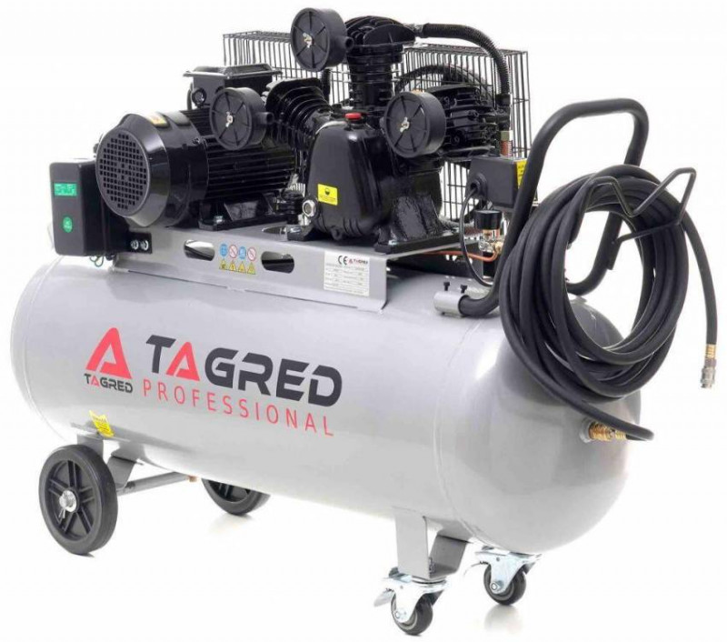 Компресор масляний трьохциліндровий TAGRED TA307B-TA307B
