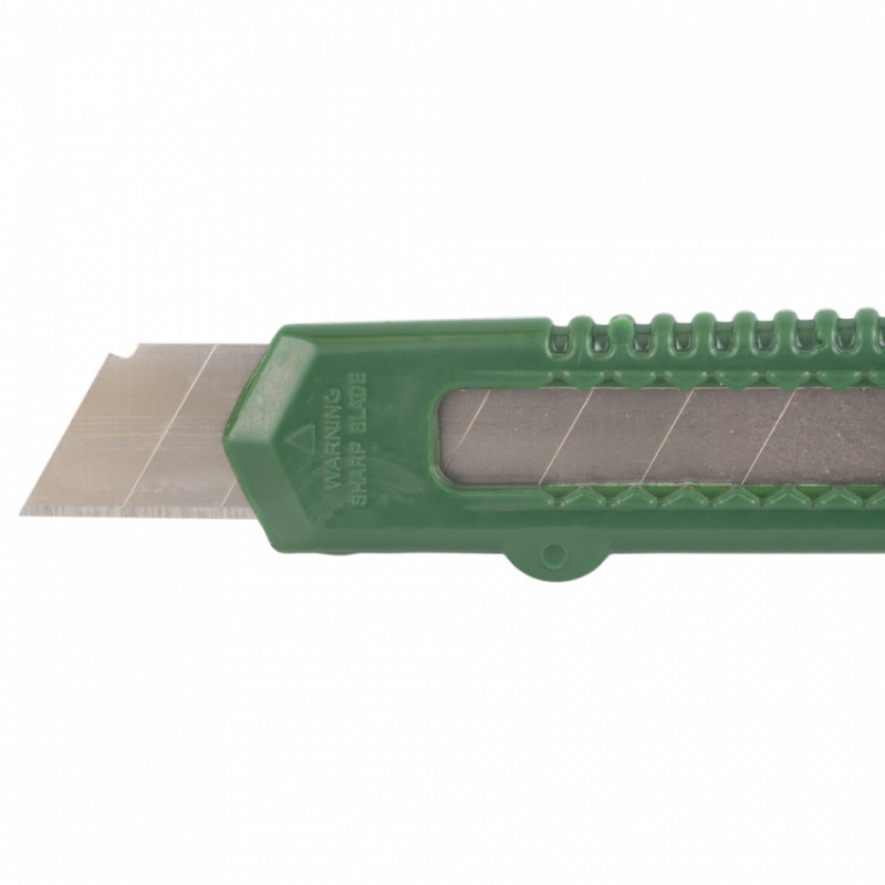 Ніж сегментний лезо 9мм корпус пластиковий автоматичний замок GRAD (8215215)-8215215