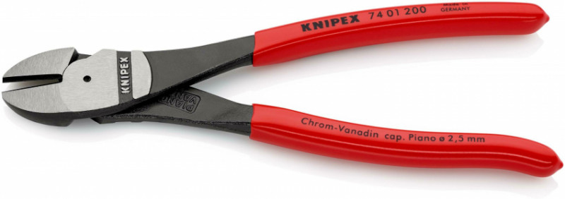 Кусачки бокові особливої потужності KNIPEX 74 01 200 SB-74 01 200 SB