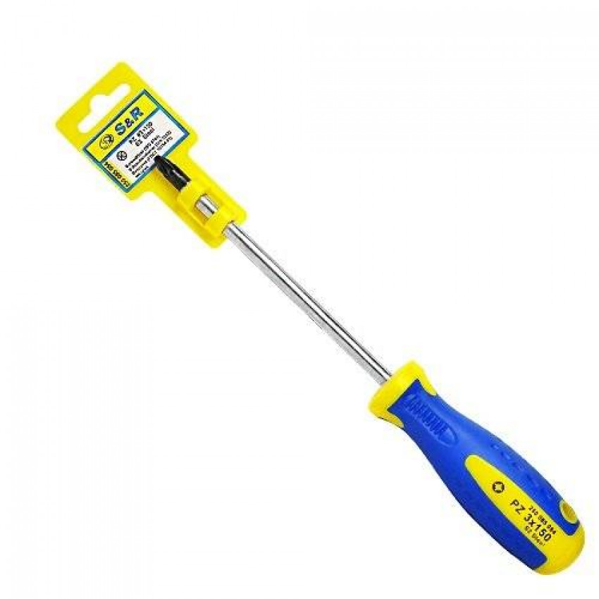 Викрутка S & R серії S2 з профілем PZ3 х 150мм-250085084