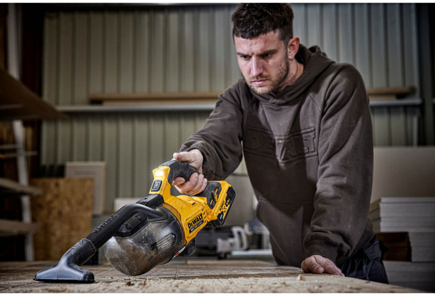 Пилосос акумуляторний безщітковий DeWALT DCV501LN-DCV501LN