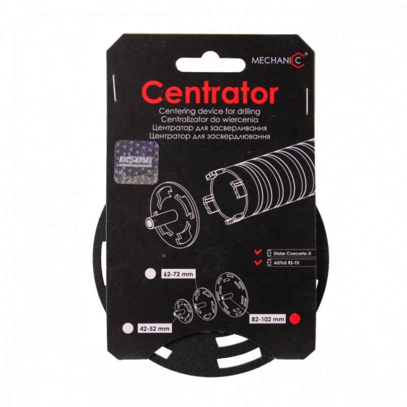 Центратор для засвердлювання CENTRATOR RS/RM-TX 82/102-71419031029